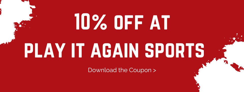 Play it Again Sports 2022 Baseball Flyer - Clip and Save!