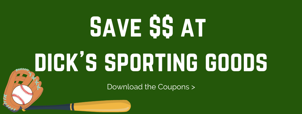 Dick's Sporting Goods Savings!