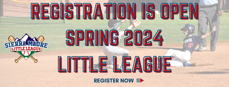 Register for Spring '24 Baseball Today!
